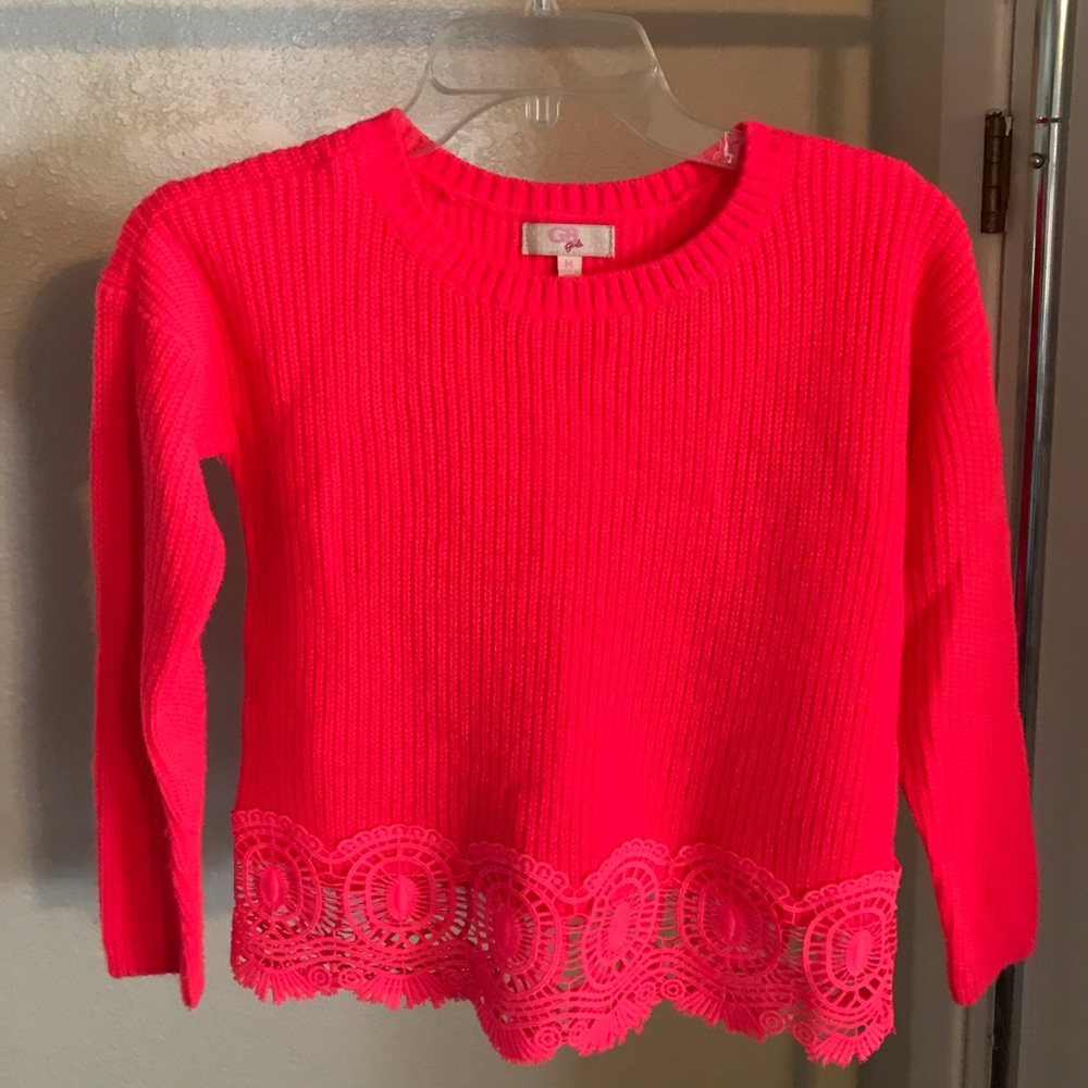 Girls GB sweater size medium never worn
